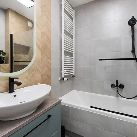 Krakowski Vibe- Premium Z Garazem Апартаменты